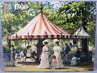 Milton Bradley Summer Carousel 1500 Piece Jigsaw Puzzle Alan Maleys Past Impressions Sealed 032244044755