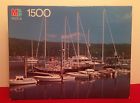 Milton Bradley Vintage 1989 Puzzles Northeast Harbor Me 1500 Pieces 032244043352