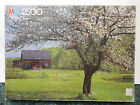 Milton Bradley Vtg 1988 2500 Pc Grand Puzzle Nib Barn Apple Tree Woodstock Vt 032244048708