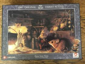 Mr Dumblebee 700622400017 Jean-baptiste Monge Fairies Gnome Rare 1000 Piece Jigsaw Puzzle