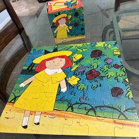 Mudpuppy Press 781561556908 Madeline 36 Piece Jigsaw Puzzle Vintage 1996 Read