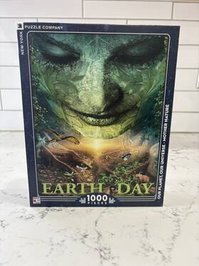 New York Puzzle Company 819844019419 Earth Day 1000 Pcs By