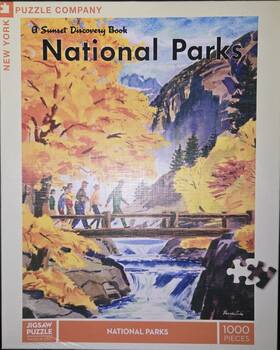 New York Puzzle Company 840291700346 National Parks 1000 Pcs Jigsaw By 19.25 X 29.5