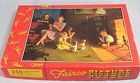 1535 No.1535 Fairco Vintage Picture Jigsaw Puzzle An Evening At Home 350 Pieces