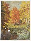 2323 No.2323 Saalfield Vintage Indian Summer 12 X 16 Inch Interlocking Puzzle