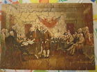 3051 No.3051 Picture Puzzle Complete Boxed Vintage Declaration Of Independence