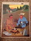 4522 No.4522 Whitman 1967 The Lone Ranger Frame-tray Puzzle
