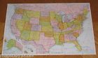 No.519 Selchow Righter United States Map Puzzle 1965 Official Rand Mcnally Die Cut State Lines