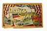 P171 Parker Brothers Antique United States Map Puzzle Colorful Box