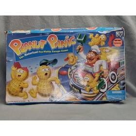 Parker Brothers 073000401825 Vintage Peanut Panic 1994 Game Works Missing One Purple