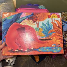 Parker Brothers 073000449735 Vintage Lion King Puzzle 200 Pieces