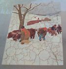 Pastime Vintage Parker 1915-1925 Brothers Puzzle Wood Jigsaw Circa