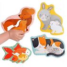 Petit Collage Beginner Jigsaw Floor Puzzle Pets 758524447411