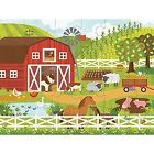 Petit Collage Floor Puzzle On The Farm 24 Pieces 758524447350