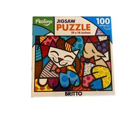 Pkolino Britto 608938221643 Puzzle 100 Pieces Compelte