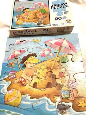 7031 Preschool 078581070255 American Publishing 12 X 20pc. Jigsaw Puzzle # Michelle Dorman