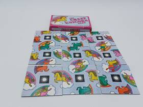Price Stern Sloan 078814014100 Vintage 1985 The Crazy Unicorn Game 9 Pieces Puzzle Complete