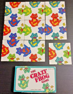 Pss Price Stern Sloan 078814024789 Crazy Frog Game Puzzle 1980s Games