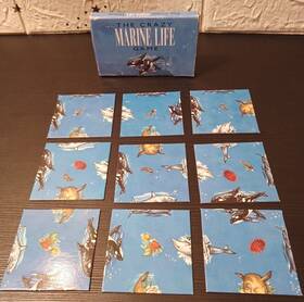 Pss Price Stern Sloan 780843136708 Crazy Marine Life Game Puzzle 1990s Games Y2k