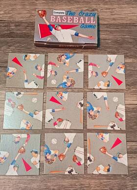 Pss Price Stern Sloan 780843138184 Crazy Baseball Game Puzzle 1990s Games Y2k