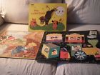 Puzzle 1953-60 Lot Dong 3 Blue Boy Vintage Used Tray Htf Ding School