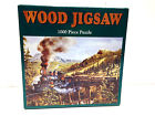 Puzzle Makers Nos Vintage Wood Jigsaw Smoke Steam Timber 1000 Piece 182506650306