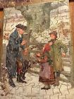 Puzzles 5x7 2 Vintage Wooden Jigsaw His Sailor Boy And Mountain Scene