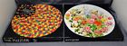 Pzl6500 Pzl6517 Vtg Lot Springbok Flowers Circle 2 Puzzles Jigsaw Euc