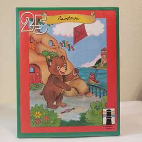 Rainbow Works 033500959103 Vtg 1989 Cavetown 25 Piece Puzzle - 10 Inch X 13 New And Sealed