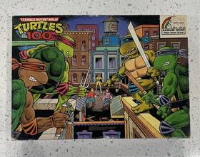 Random House 038457801529 1987 Teenage Mutant Ninja Turtle Tmnt Rooftop Puzzle - Complete