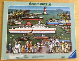 Ravensburger 005556066056 Vintage 1983 46 Pc. Tray Puzzle Otto Maier West Germany Complete