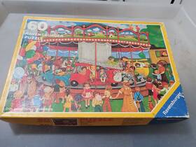 Ravensburger 005556095650 Vintage Merry Go Round 60 Euc Pieces. 1988
