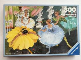 Ravensburger 005556130412 Vintage 1990 Jigsaw Puzzle Inch Ballet #130412 - 300 Pc Complete