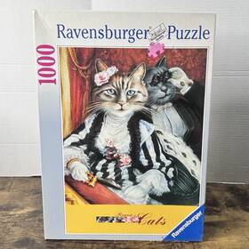 Ravensburger 005556155897 1000 Piece Jigsaw Puzzle Renoirs Cats Complete Rare Vintage 1995