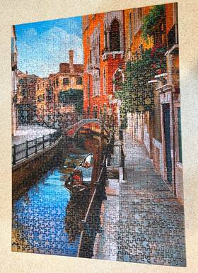 Ravensburger 005556158966 Venetian Impressions 2008 1000 Piece Jigsaw Puzzle 100% Complete