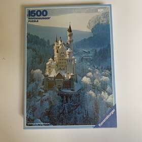 Ravensburger 005556162192 Puzzle - 1500 Piece Neuschwanstein In Winter 162192 New/sealed