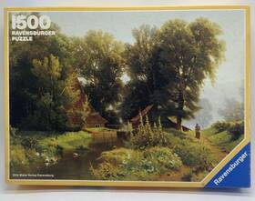 Ravensburger 005556162987 Vintage Puzzle 1500 Pc Inch A Summer S Day West Germany 33 X 23