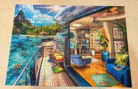 Ravensburger 005556169481 Tropical Island 2022 1000 Piece Jigsaw Puzzle 100% Complete
