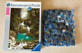 Ravensburger 005556190508 Mackay Falls 2012 1000 Piece Jigsaw Puzzle Sealed Bag