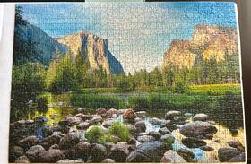 Ravensburger 005556192069 Yosemite Valley 2010 1000 Piece Jigsaw Puzzle 100% Complete