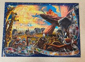 Ravensburger 005556197477 The Lion King 2017 1000 Piece Jigsaw Puzzle Complete