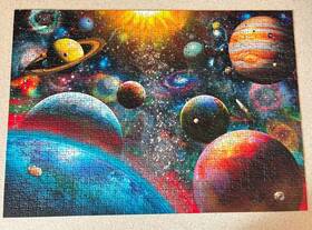 Ravensburger 005556198580 Planetary Visions 2018 1000 Piece Jigsaw Puzzle 100% Complete