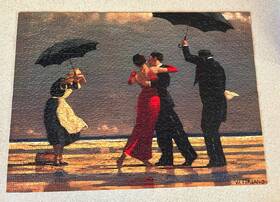 Ravensburger 666273809759 Singing Butler 2010 1000 Piece Jigsaw Puzzle 100% Complete