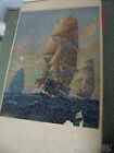 Rio..500 Parker Brothers 1930s Pastime Wood