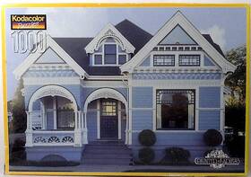 Rose Art 072348210038 Cayuga Street Salinas California Painted Ladies Lodacolor Kodak 500 18.9 X 26.75