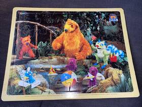 Roseart 072348865177 Vintage Jim Hensons Bear In The Big Blue House Cardboard Puzzle