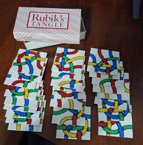 Rubiks 033500411908 Vintage Tangle Puzzle 25 Pieces Complete