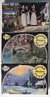 S904 Tuco Vintage Lot Of 3 Miniatures Puzzles Round And Triple Thick Sealed