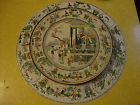 1723-1735 Scene Jigsaw Chinese Circular Vintage Puzzle -- Springbok Emperor 1965
