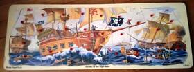 Shure 740984009537 2004 Pirates Of The High Seas 24 Piece Wooden Puzzles With Pegs